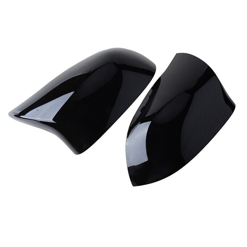 FOR BMW X3 F25 X5 F15 X6 F16 14-18 GLOSS BLACK WING MIRROR COVER CAPS M SPORT