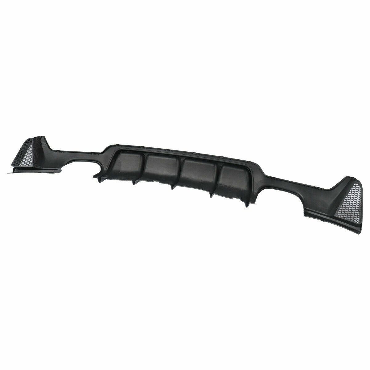 REAR BUMPER DIFFUSER CARBON LOOK FOR BMW F32 F33 F36 4-SERIES 435I M SPORT 13-20