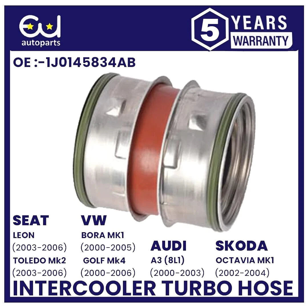 HOSE PIPE 130HP VW 1.9 TDI GOLF MK4 BORA INTERCOOLER TURBO BOOST
