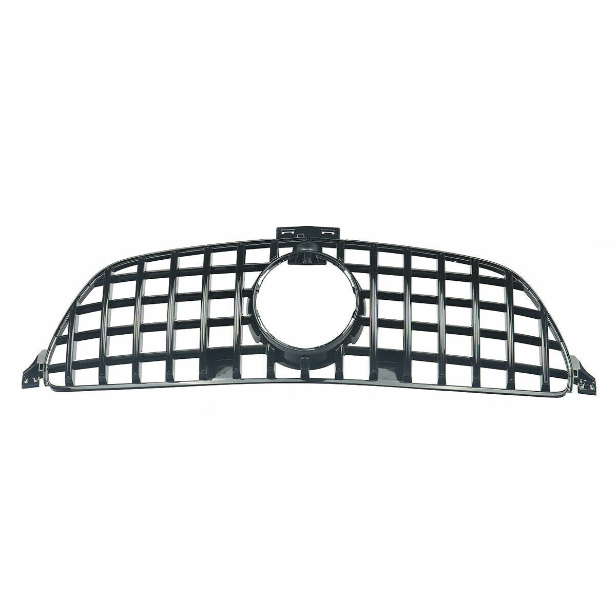 FOR MERCEDES GLE CLASS C292 COUPE FRONT GRILLE GRILL GT STYLE GLOSS BLACK 2015+