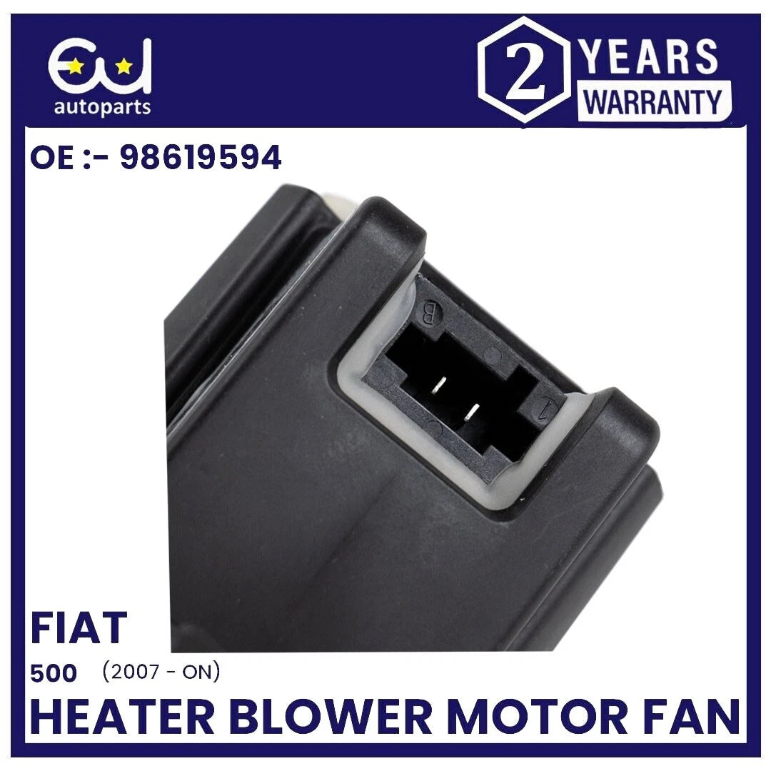 HEATER BLOWER MOTOR FAN FOR FIAT 500 312 07-ON PANDA VAN 12-ON 0.9 1.2 1.3 D 1.4