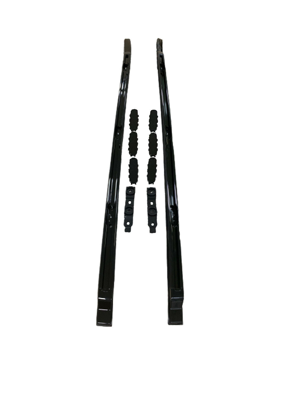 FOR LAND ROVER DEFENDER 110 L663 2020+ BLACK ALUMINIUM ROOF RAILS BARS