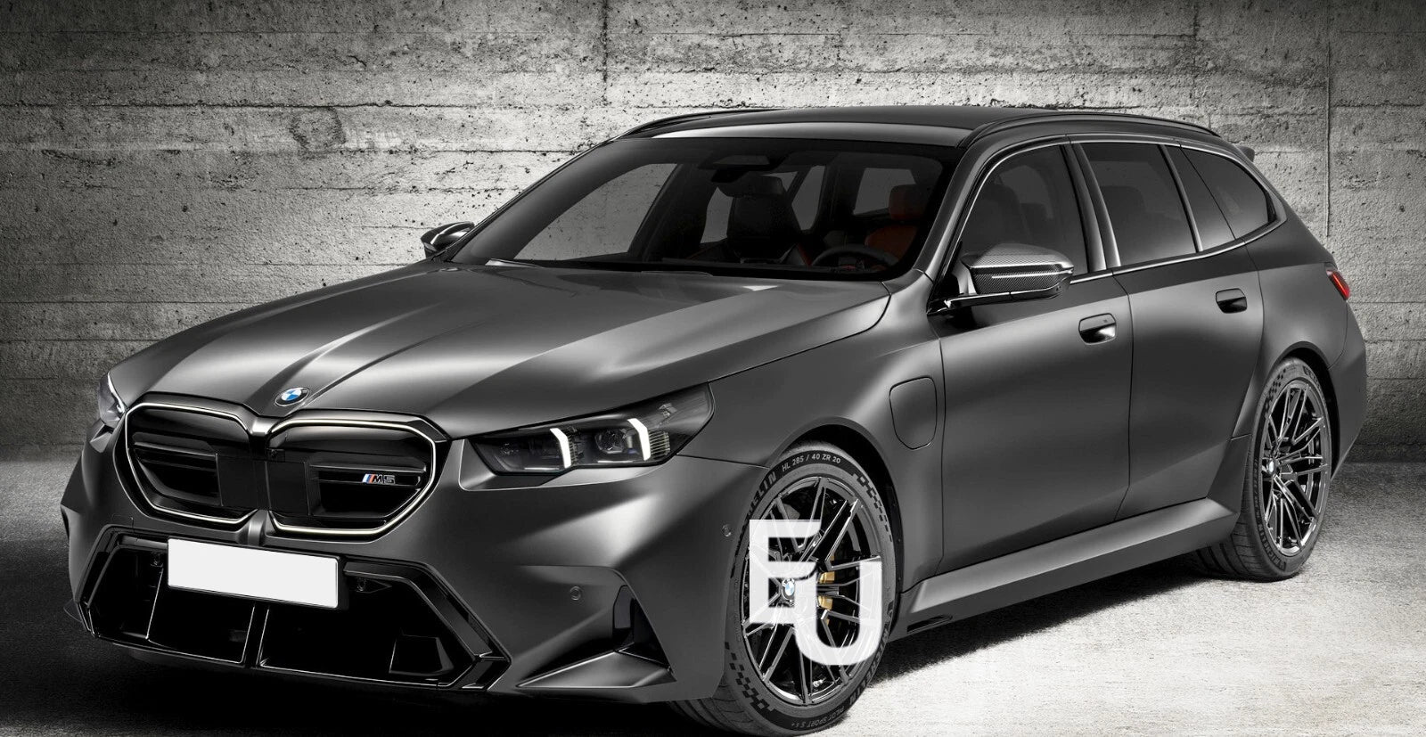 LEFT PASSENGER SIDE HEADLAMP HEADLIGHT LENS COVER FOR BMW 5 SERIES G60 G61 2023+