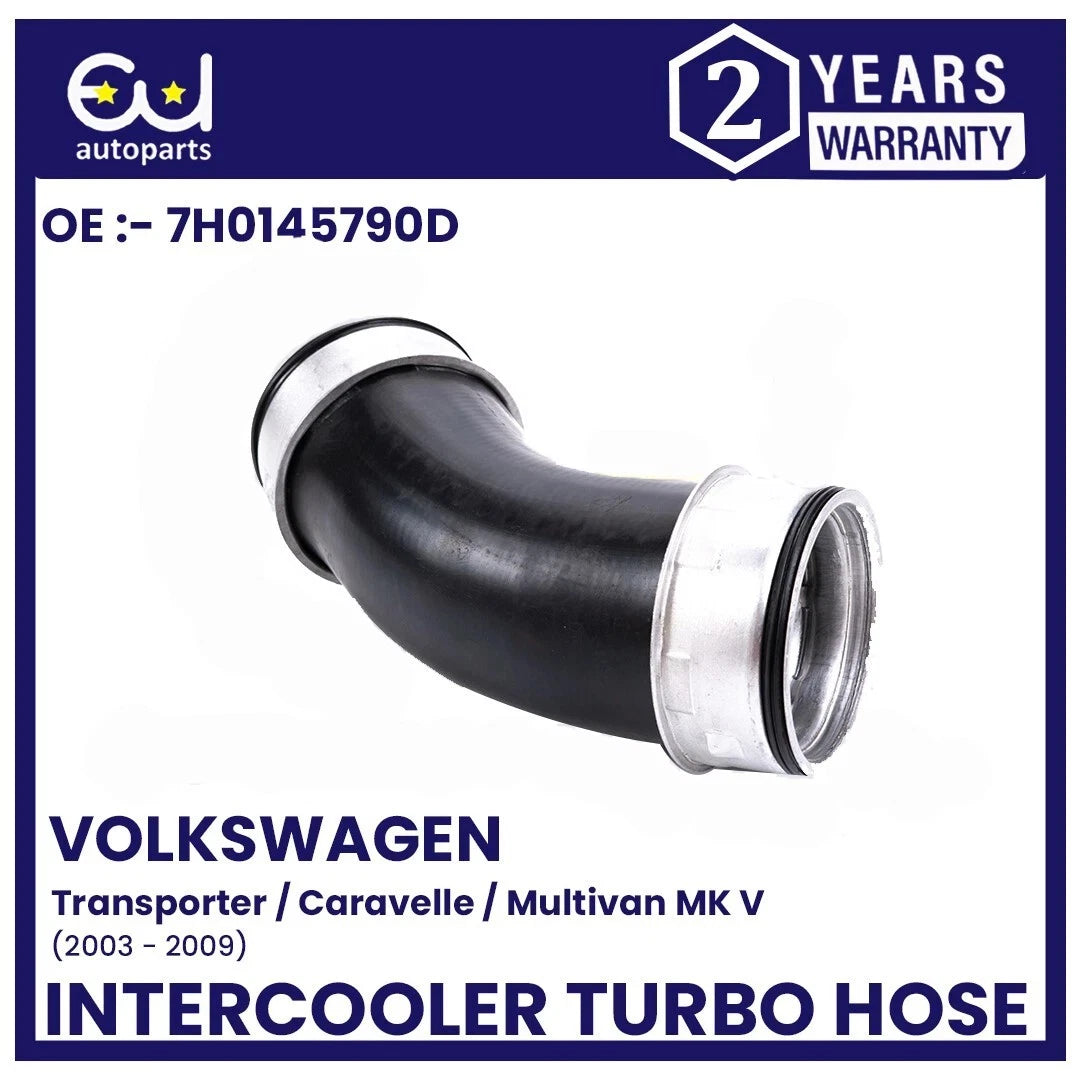 TURBO INTERCOOLER HOSE PIPE FOR VW T5 TRANSPORTER 1.9 TDI 2.5 TDI 7H0145790D