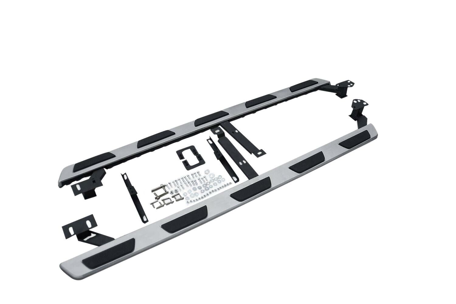 SIDE STEPS RUNNING BOARDS FOR AUDI Q7 2015-2023 4M 4MB INTEGRATED BRACKETS
