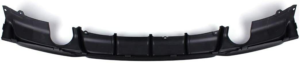 FOR BMW 3 SERIES F30 F31  DUAL REAR DIFFUSER VALANCE MATTE BLACK