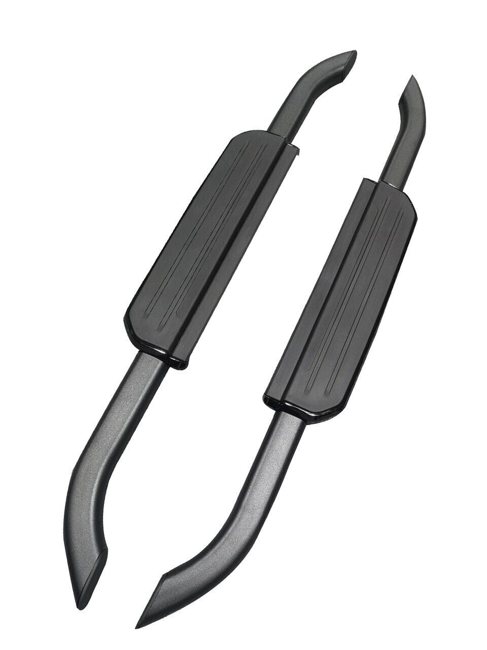 FOR LAND ROVER DEFENDER 90 L663 RUNNING BOARD SIDE STEPS BLACK EDITION 2020+