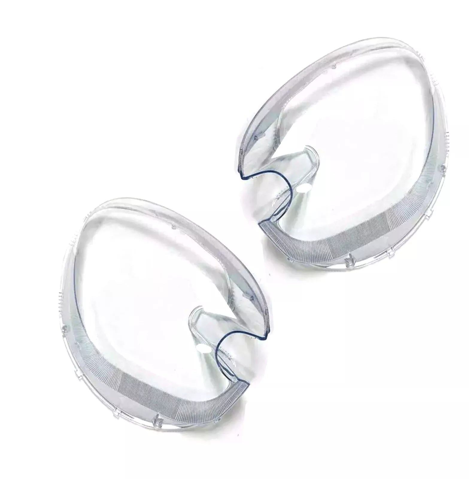 FOR BMW MINI R60 COOPER COUNTRYMAN 2014-16 PAIR L+R HEADLIGHT LENS CLEAR COVER