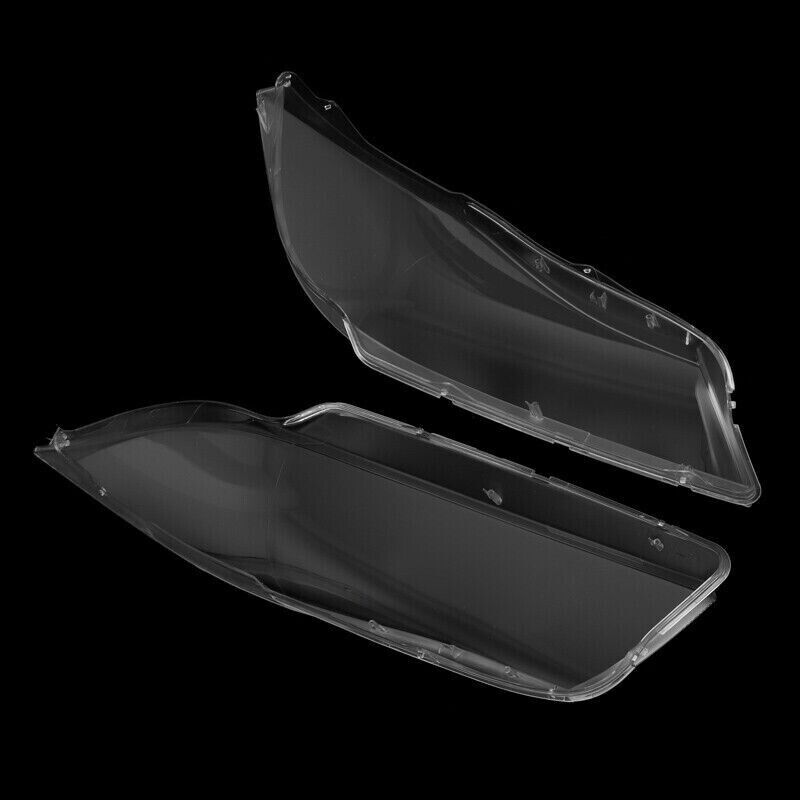 PAIR XENON FRONT HEADLIGHT HEADLAMP CLEAR LENS COVER FOR BMW 3 E90/E91 2005-2012