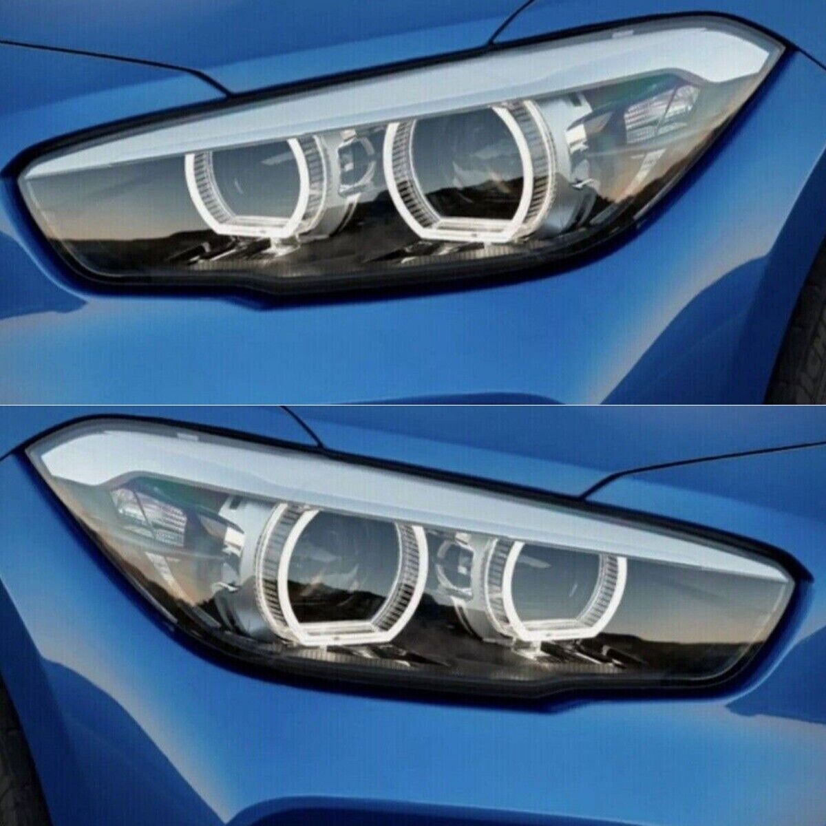 FOR BMW 1 SERIES F20 F21 15-19 LCI RIGHT DRIVER SIDE HEADLIGHT COVER LENS CLEAR