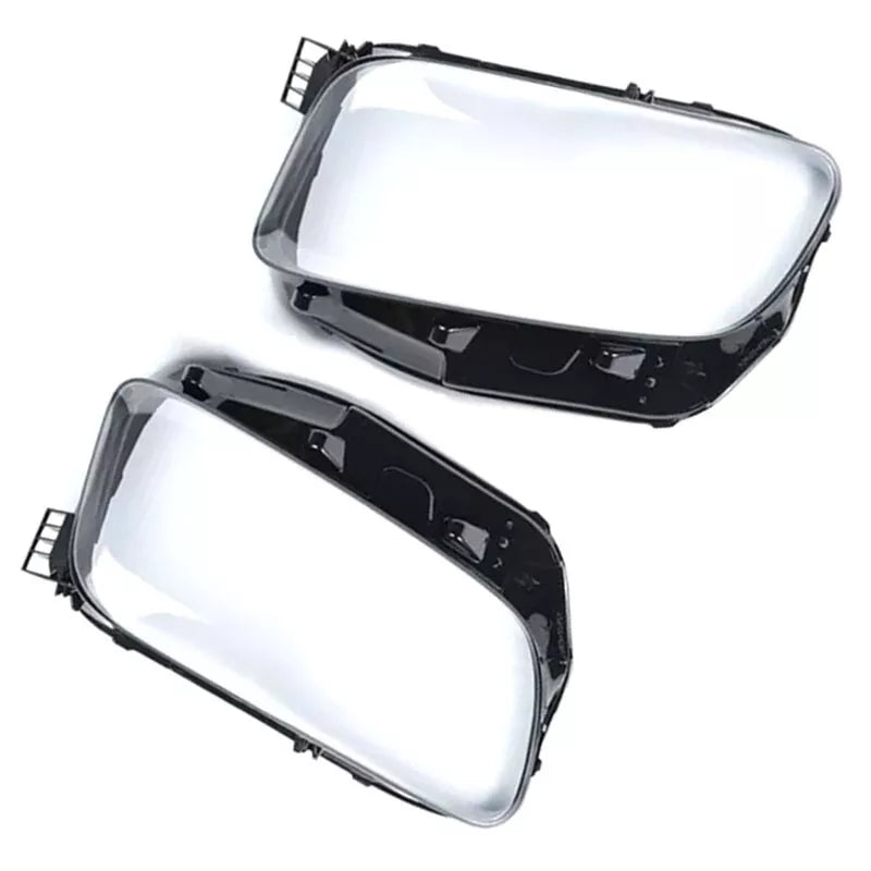 LEFT RIGHT SIDE PAIR HEADLIGHT LENS HEADLAMP COVER FOR MERCEDES GLB W247 2019-22
