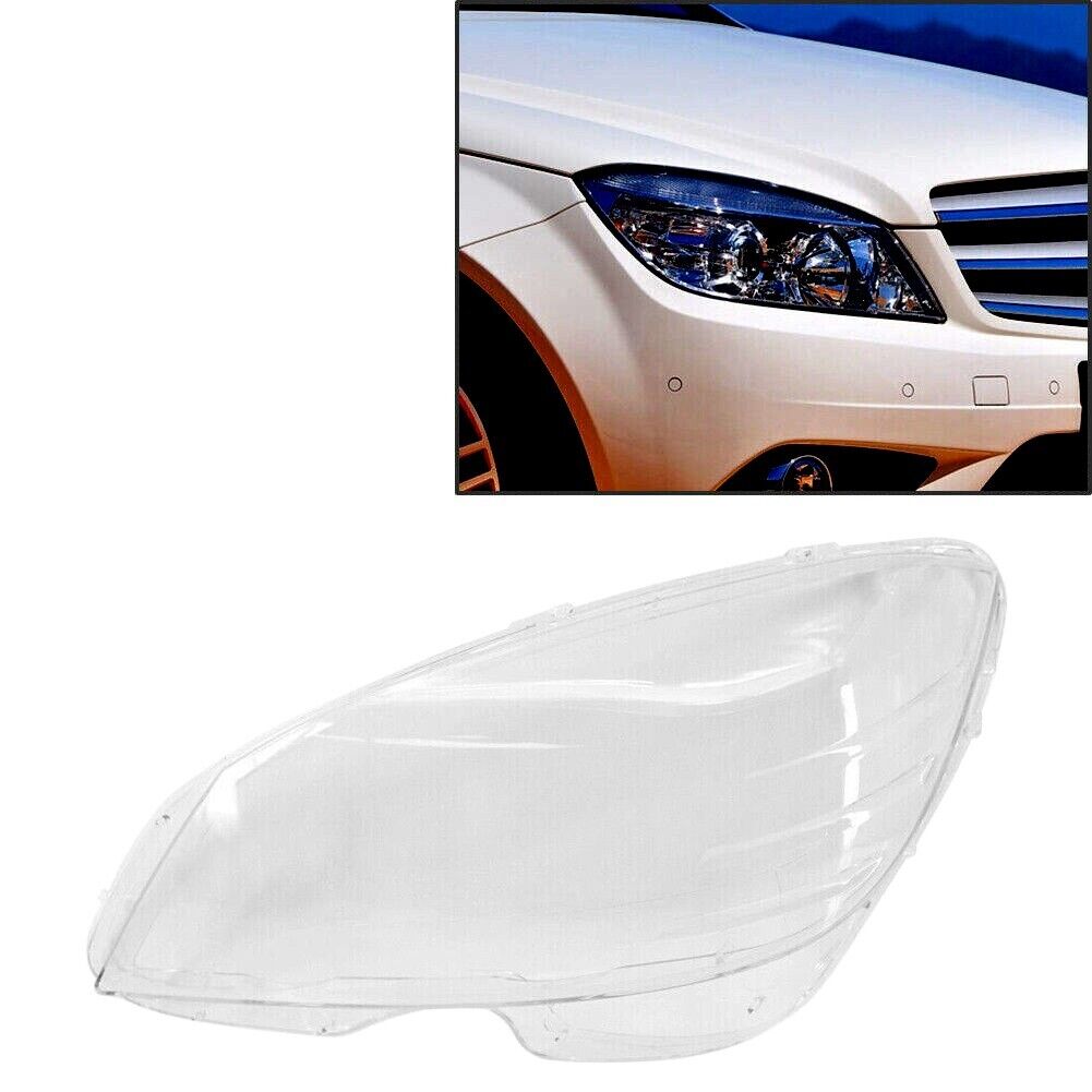 LEFT SIDE HEADLIGHT HEADLAMP LENS FOR MERCEDES C-CLASS W204 C200 C280 C300 08-11