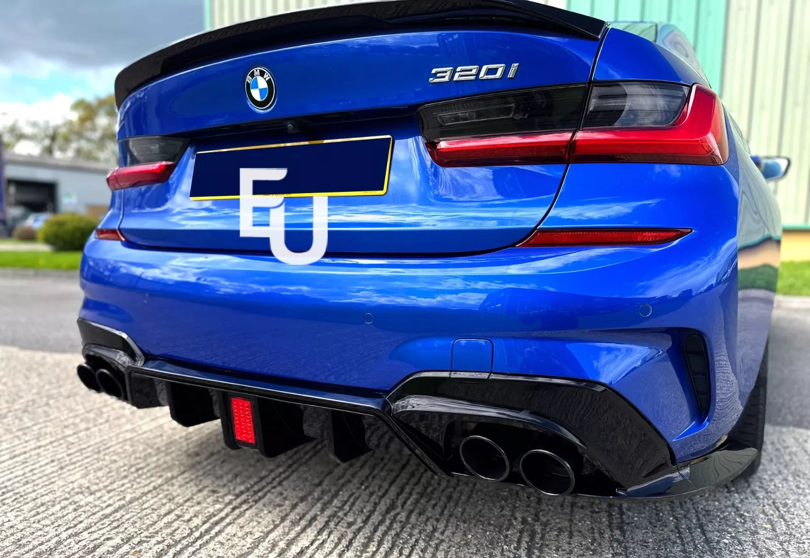 FOR BMW 3 SERIES G20 M SPORT REAR BUMPER COMPLETE WITH PDC HOLE 2018-2021