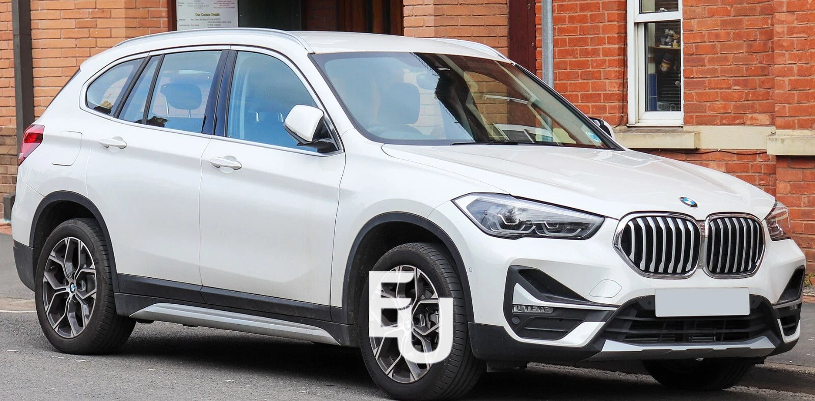 RIGHT SIDE FRONT HEADLIGHT LENS COVER REPLACEMENT FOR BMW X1 F48 2019-2022