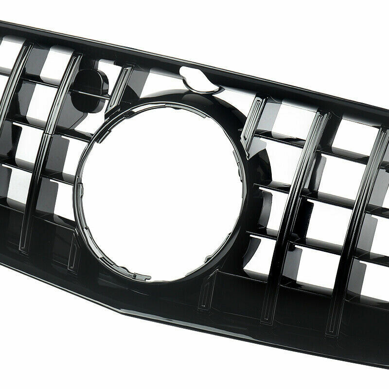 FOR MERCEDES S CLASS COUPE C217 PANAMERICANA GT FRONT GRILLE GRILL BLACK 2014-17