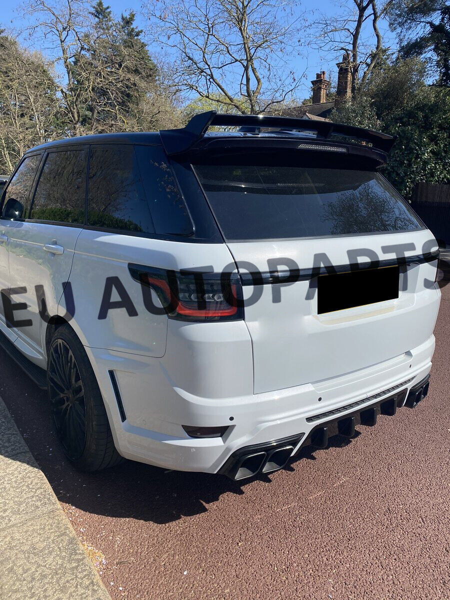 Range Rover Without Rear Spoiler REAR BOOT ROOF SPOILER WING FOR RANGE ROVER SPORT L494 2013-17 PRIMED