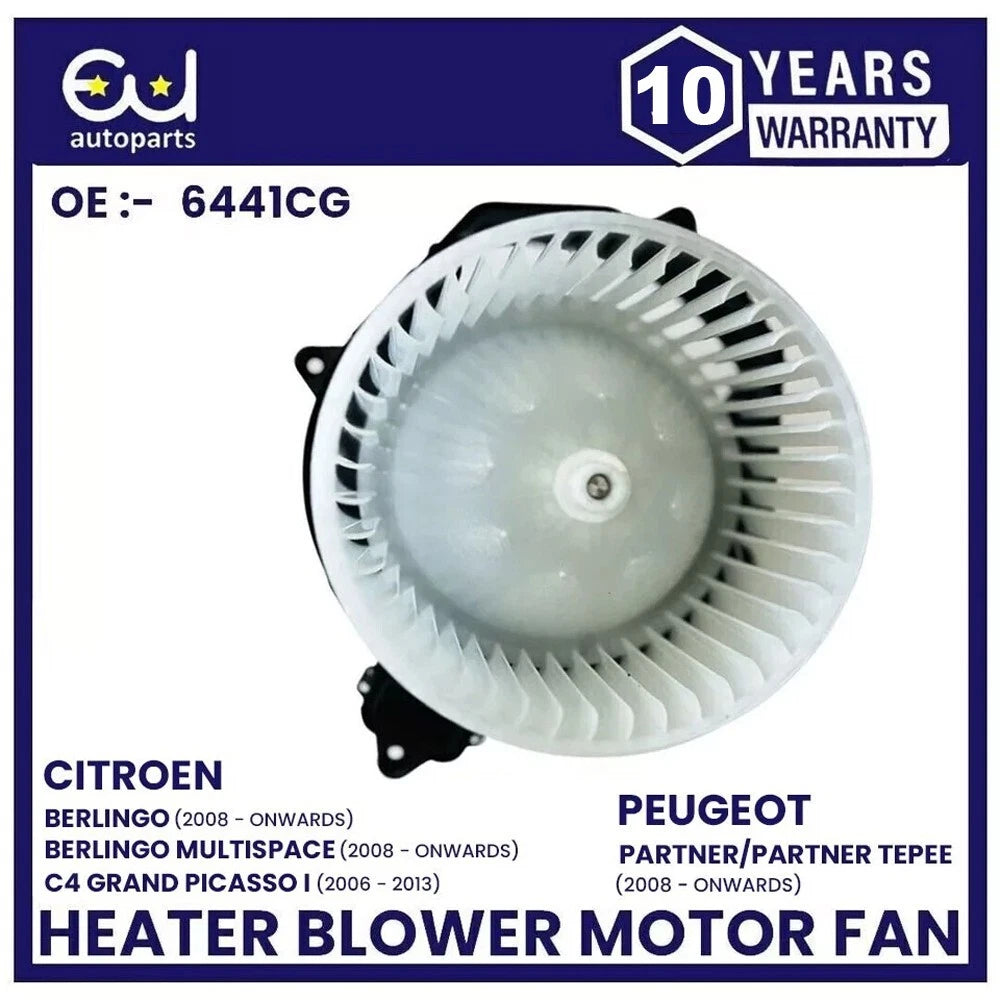 FOR CITROEN C4 PICASSO / C4 GRAND PICASSO / BERLINGO HEATER BLOWER MOTOR FAN