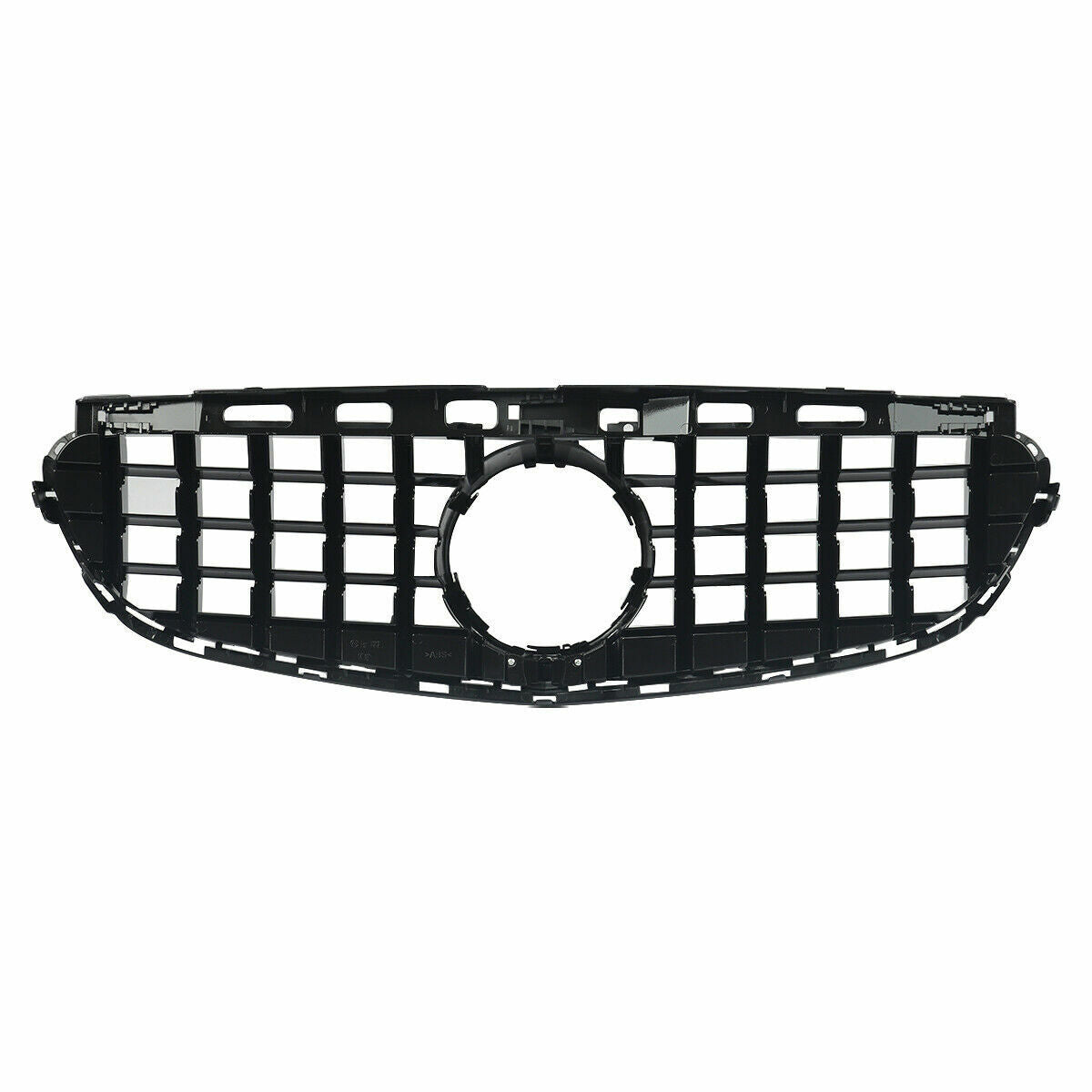 FOR MERCEDES E CLASS W212 13-2016 FRONT GRILLE GRILL BLACK PANAMERICANA GT STYLE
