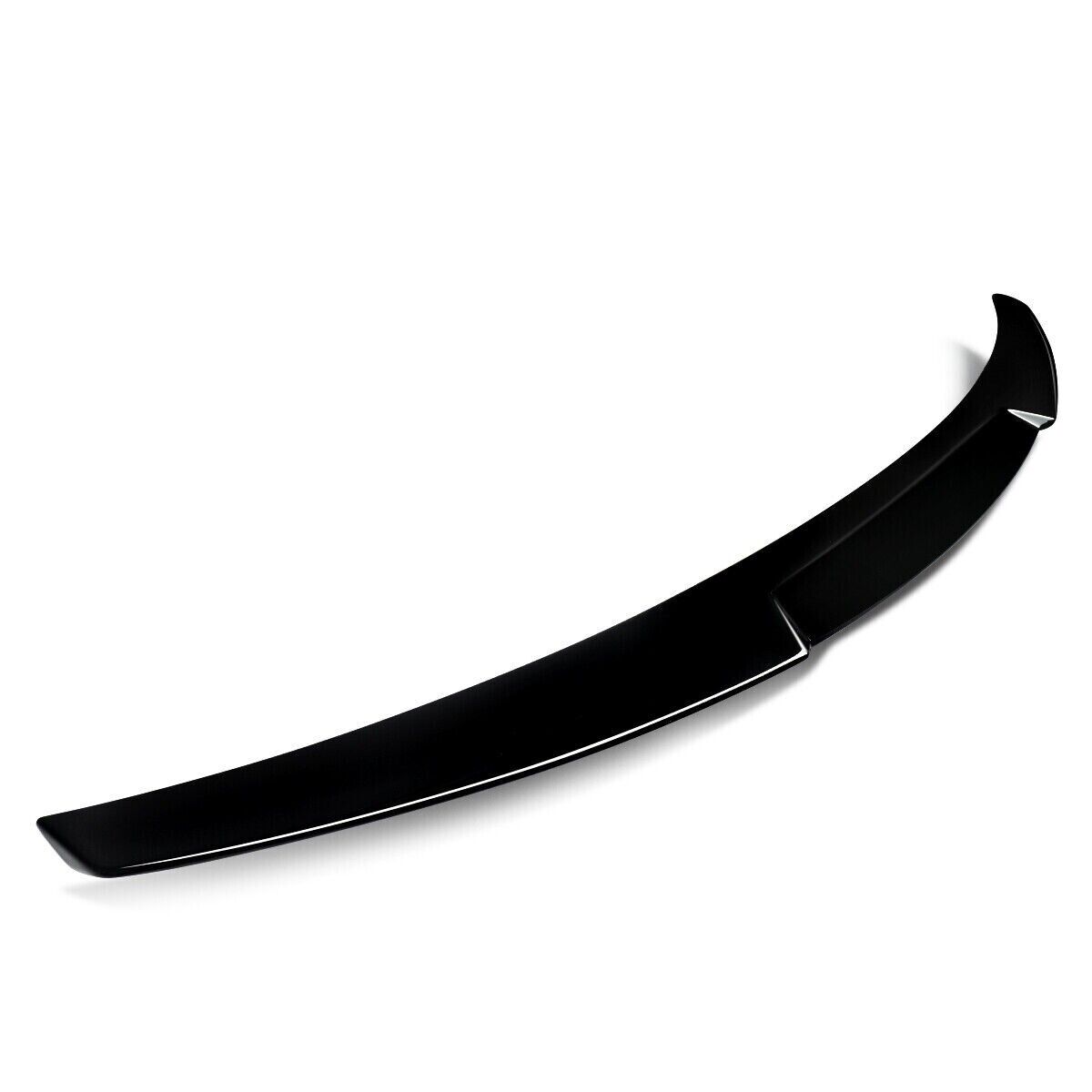 FOR AUDI A4 B8 FACELIFT GLOSS BLACK M4 STYLE REAR BOOT SPOILER LIP 2013-2016