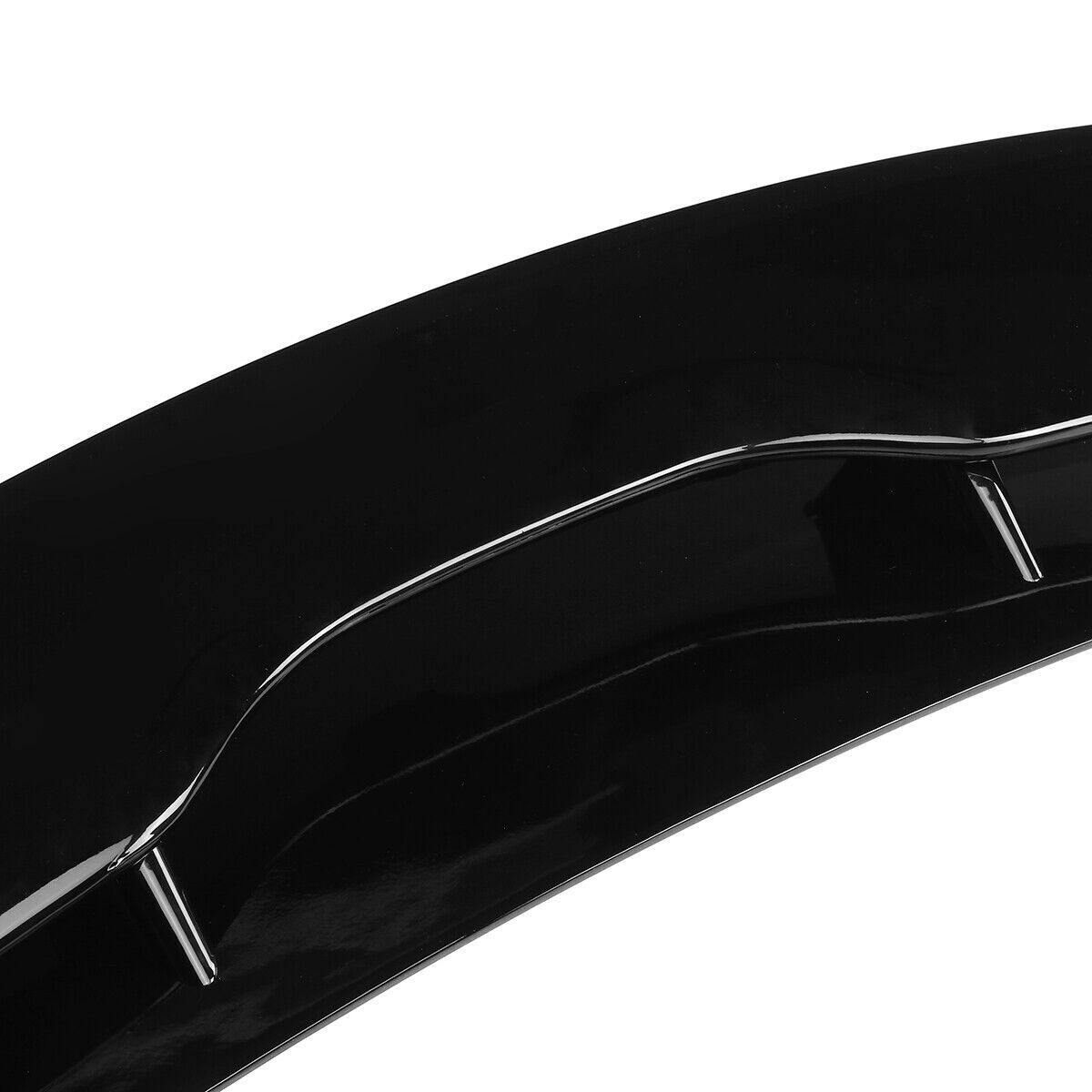 REAR BOOT ROOF SPOILER EXTENSION WING FOR FORD FOCUS RS STYLE 2012-18 MK3 BLACK