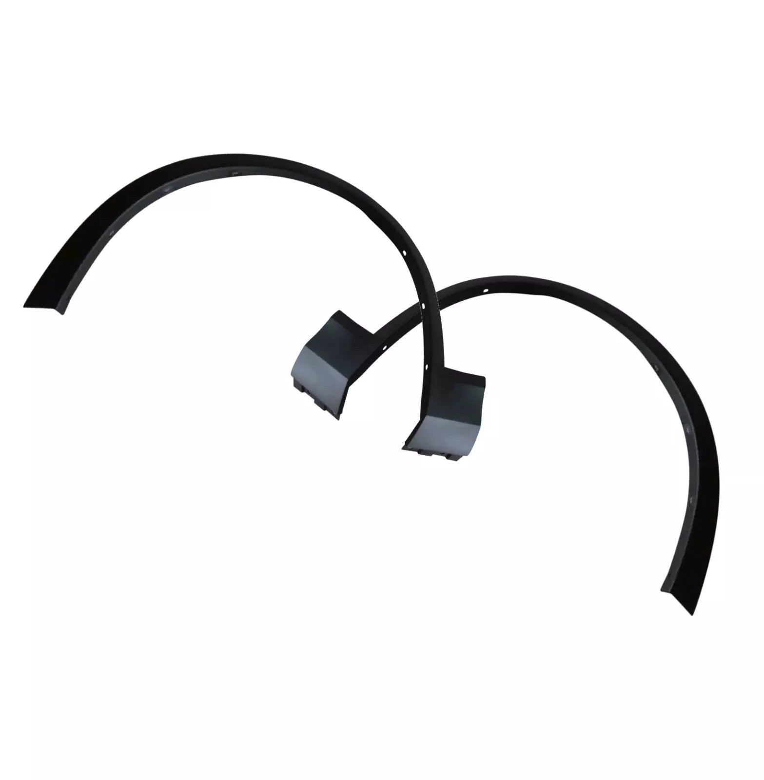 FOR BMW X3 F25 10-17 FRONT WHEEL ARCH TRIM EXTENSION BLACK LEFT RIGHT SIDE PAIR