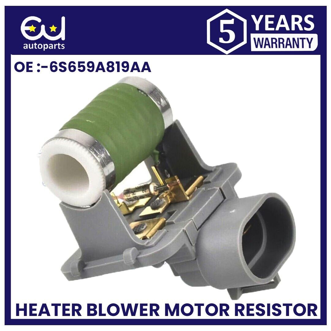 FOR FORD FIESTA MK5 RADIATOR HEATER RESISTOR BLOWER MOTOR ELECTROFAN 2001-2008