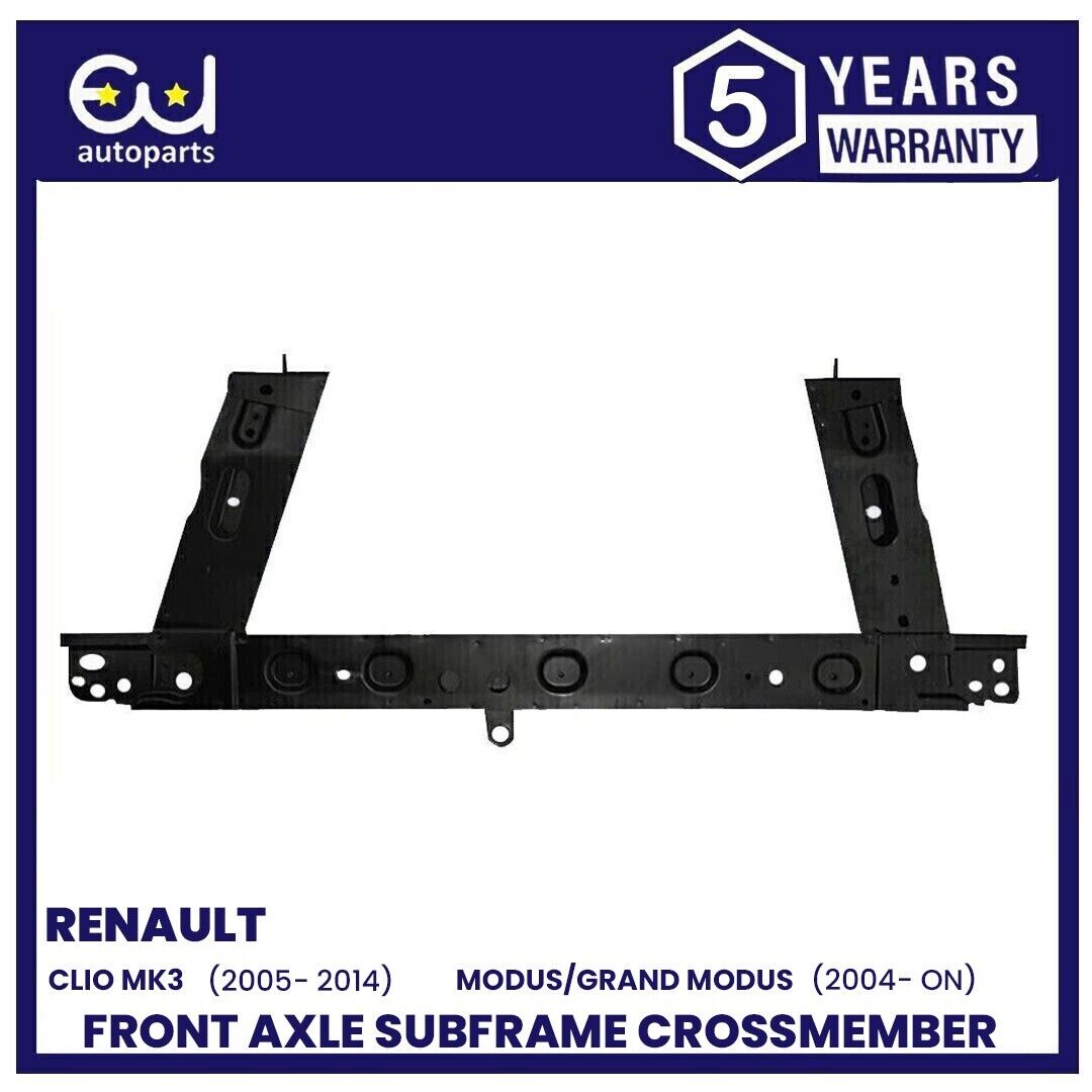 NEW FRONT COMPLETE SUBFRAME & RADIATOR SUPPORT BAR FOR RENAULT CLIO MK3 MODUS