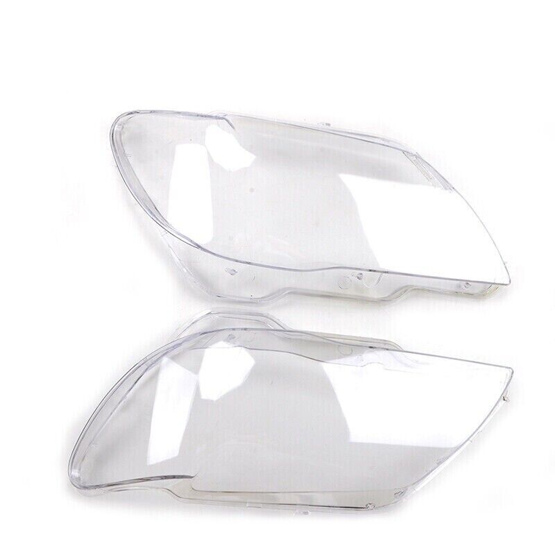 PAIR L+R HEADLIGHT LENS COVER SHELL FOR BMW E65 E66 LCI 7 SERIES 2005-2008