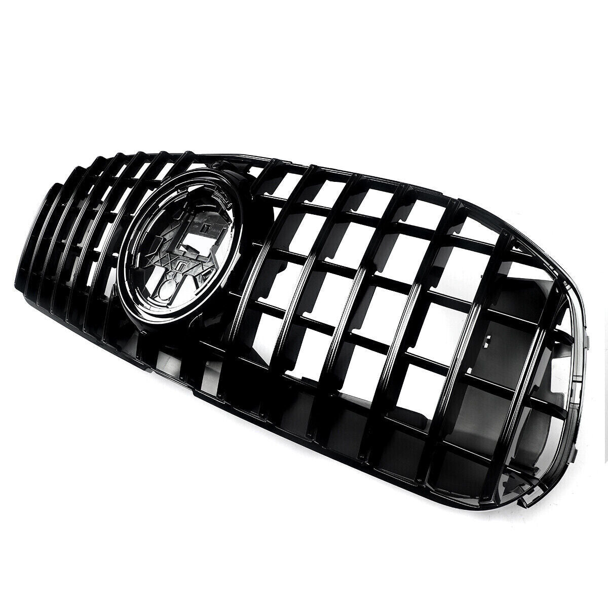 GT PANAMERICANA GLOSS BLACK FRONT GRILLE FOR MERCEDES GLS X167 AMG STYLE GRILL