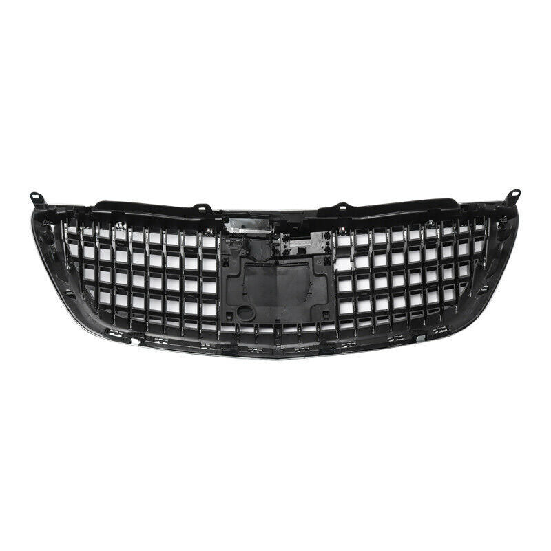 FOR MERCEDES BENZ S CLASS W222 MAYBACH STYLE FRONT GRILL GRILLE CHROME 2014-2021