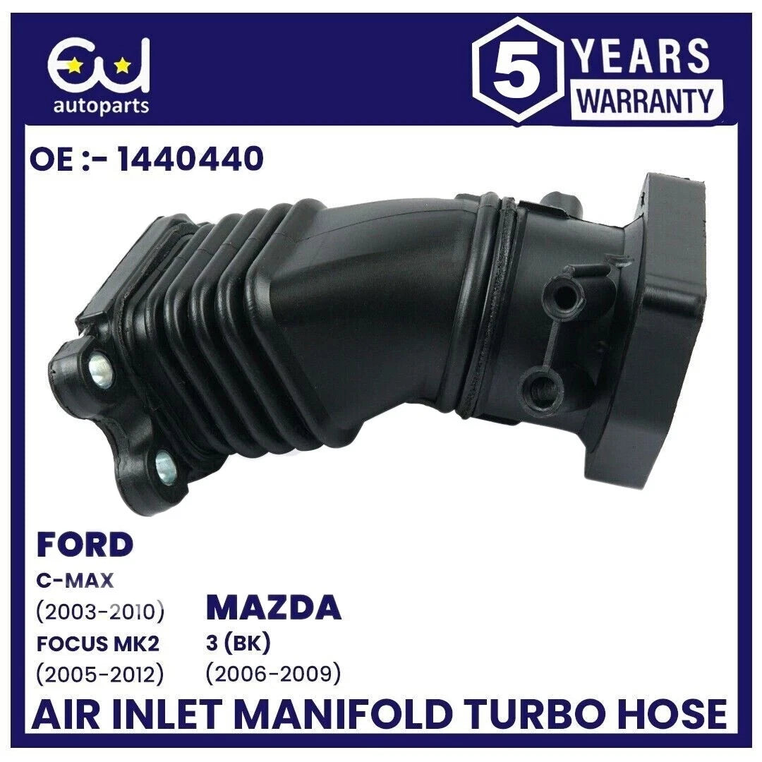 FOR FORD FOCUS C-MAX MK2 MAZDA 3 AIR INLET MANIFOLD TURBO HOSE PIPE 3M5Q9351EB
