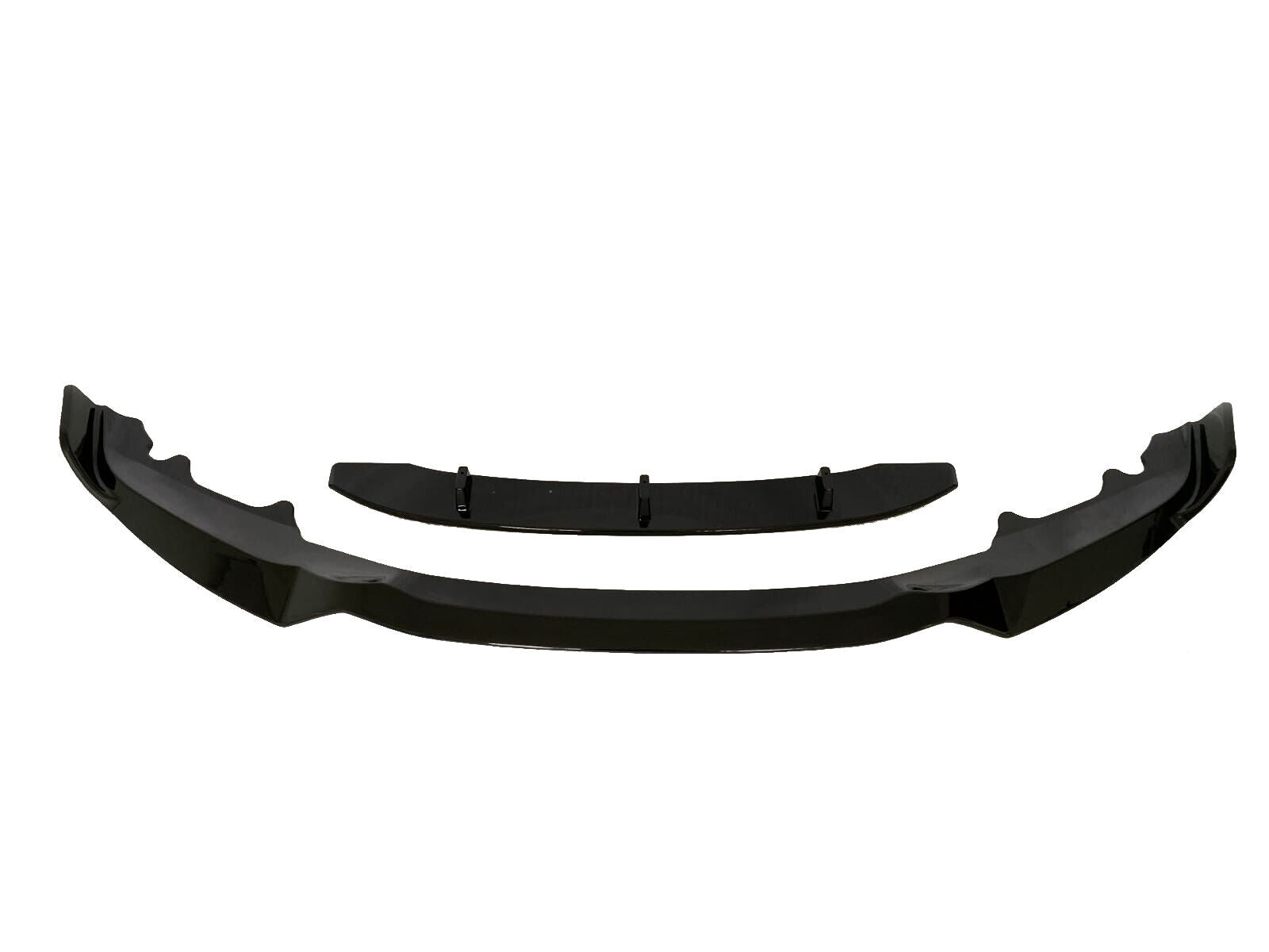 FOR BMW X5 F15 M SPORT FRONT BUMPER SPLITTER LIP SPOILER KIT GLOSS BLK 2013-2018