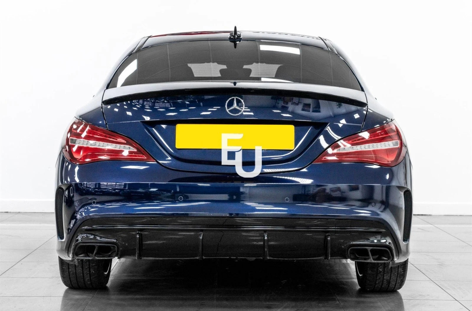 REAR TRUNK BOOT SPOILER LIP FOR MERCEDES CLA W117 C117 AMG STYLE WING GLOSS BLK