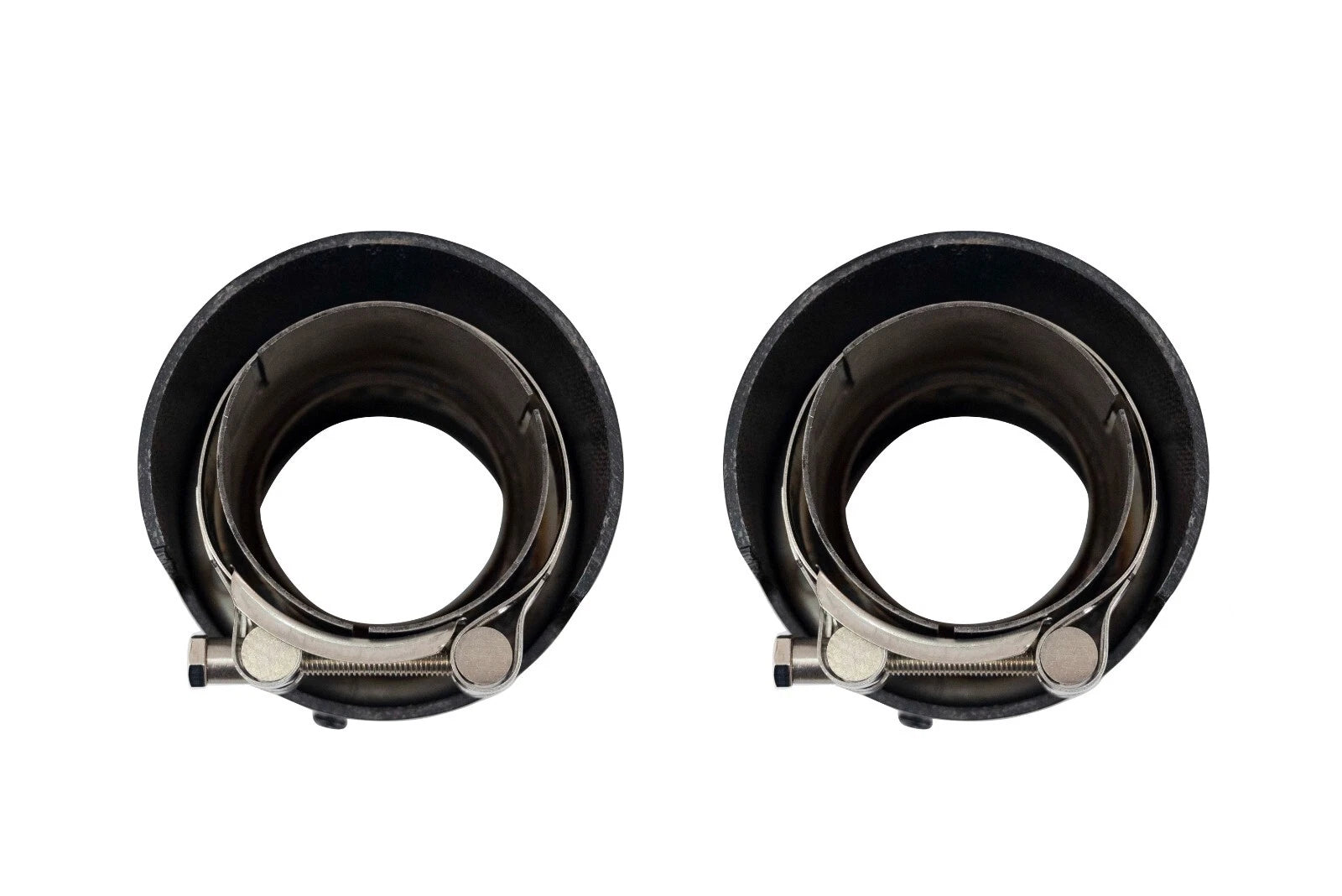 FOR BMW F10 F11 F20 F21 F22 F23 F30 F31 F32 F33 CHROME SINGLE CARBON EXHAUST TIP