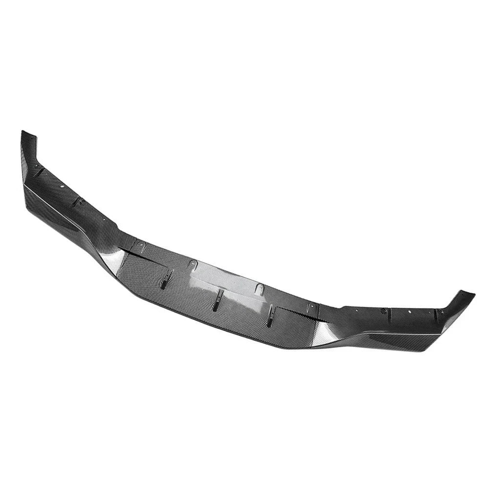 FOR BMW F90 M5 RKP STYLE FRONT BUMPER LIP SPOILER SPLITTER CARBON LOOK 2017-2020