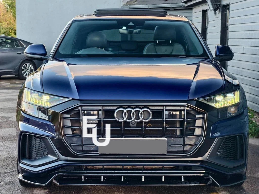 FOR AUDI Q8 S-LINE FRONT SPLITTER REAR DIFFUSER SKIRTS BODYKIT BODY KIT 18-23