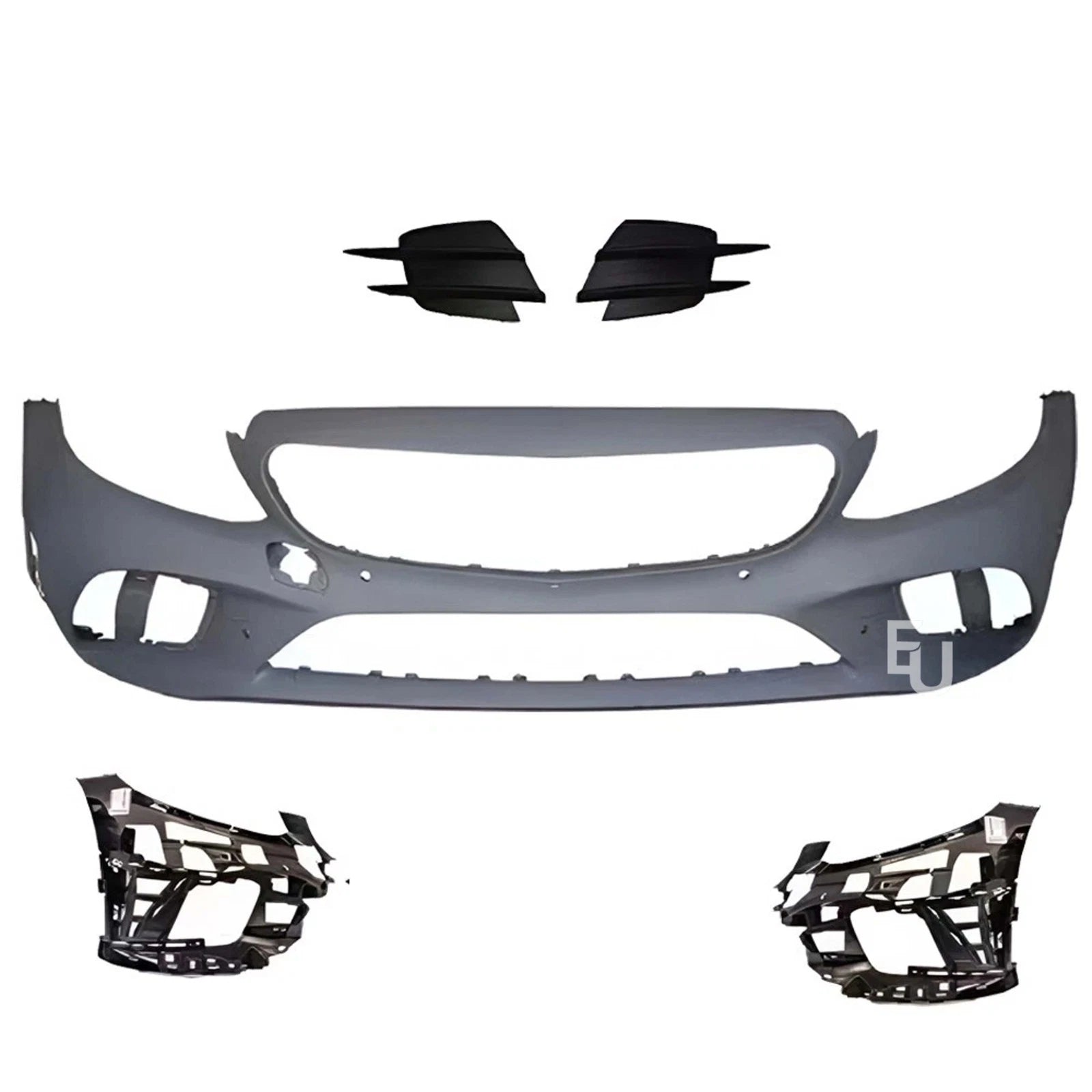 FOR MERCEDES C CLASS W205 C205 LCI AMG LINE STYLE FRONT BUMPER 2015-2022