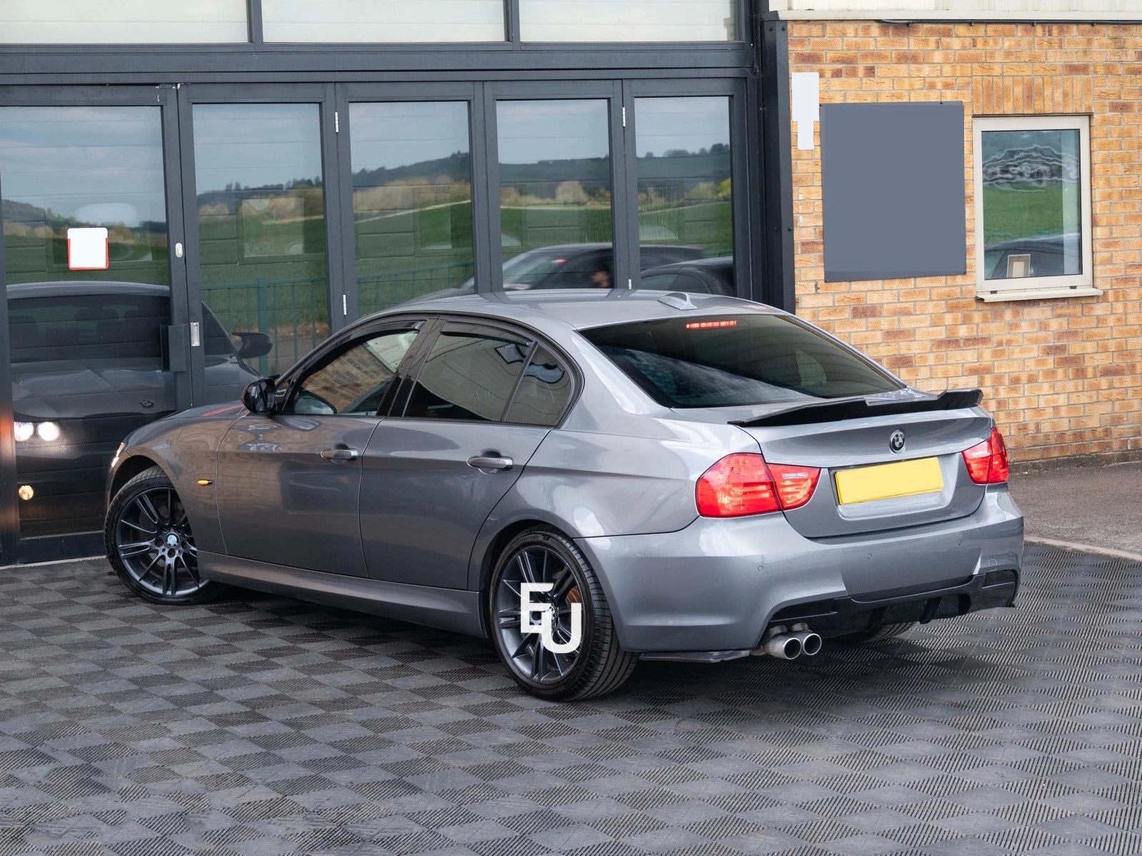 FOR BMW 3 SERIES E90 E91 M SPORT REAR DIFFUSER SPLITTER VALANCE 2005-2013