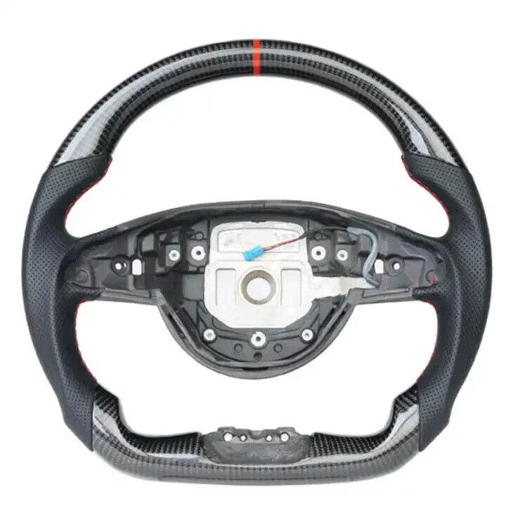 REAL CARBON FIBER STEERING WHEEL FOR MERCEDES AMG W176 W205 W204 W212 C217 C63