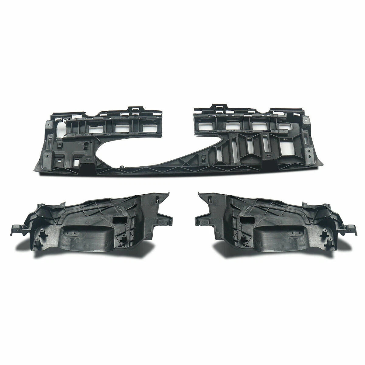 FOR MERCEDES BENZ E CLASS W213 REAR DIFFUSER AND TAIL PIPE F1 LOOK GLOSS BLACK