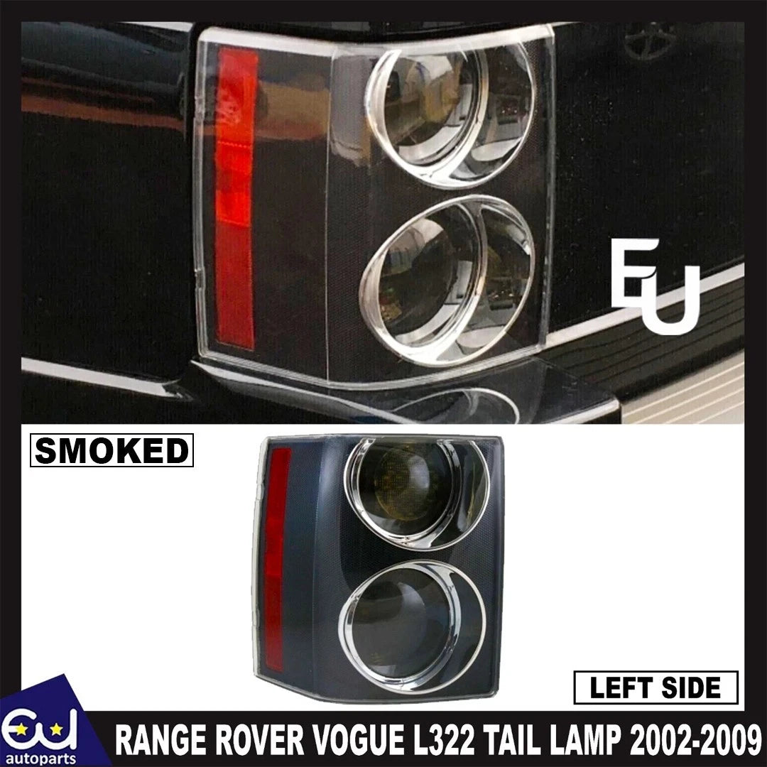 LEFT N/S REAR TAIL LIGHT SMOKED LAMP FOR LAND RANGE ROVER VOGUE L322 2002-2009