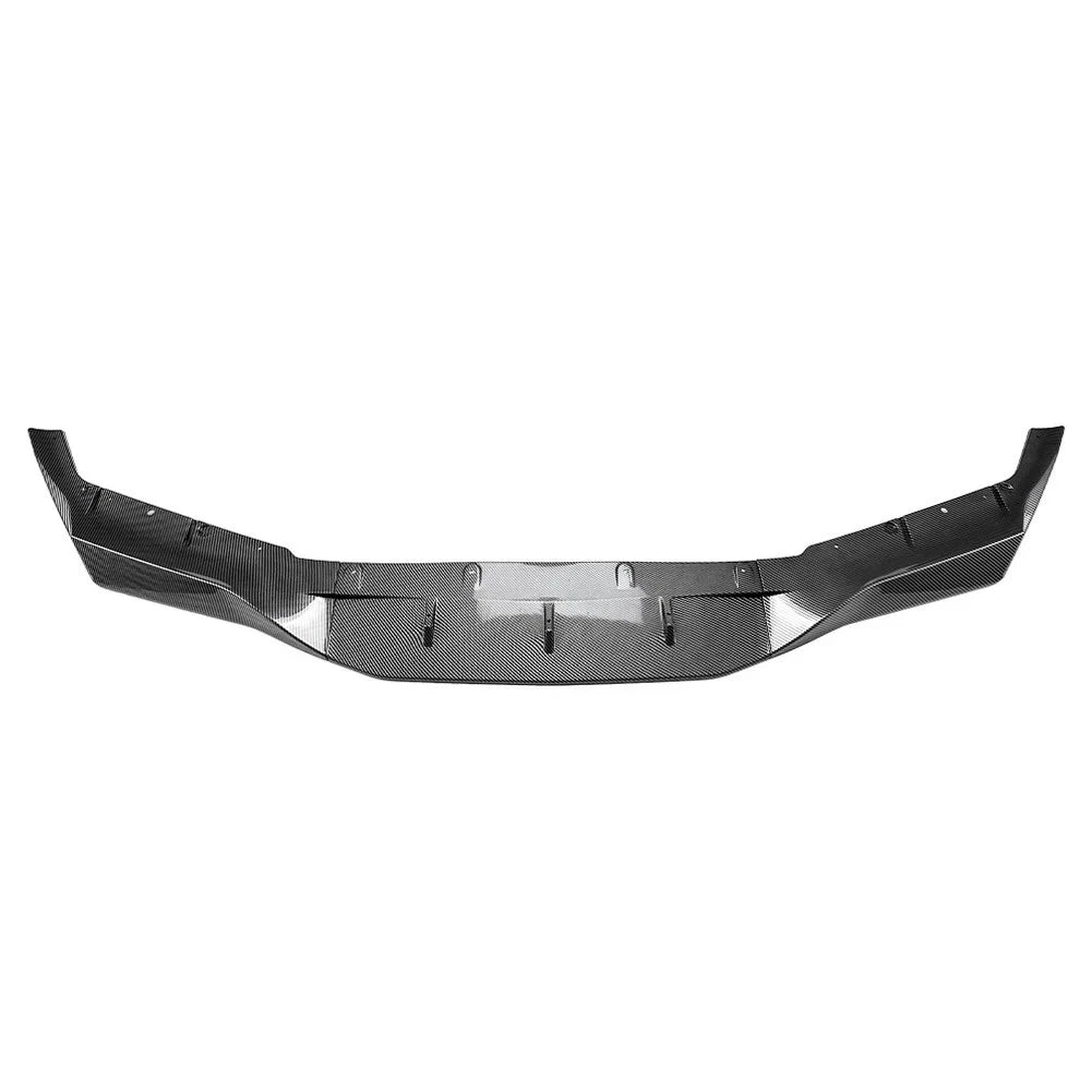FOR BMW F90 M5 RKP STYLE FRONT BUMPER LIP SPOILER SPLITTER CARBON LOOK 2017-2020
