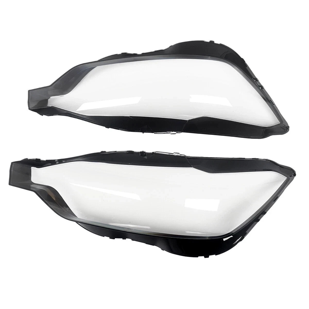 FOR VOLVO XC60 MK2 FRONT HEADLIGHT LAMP LENS COVER LEFT RIGHT SIDE PAIR 2018-20