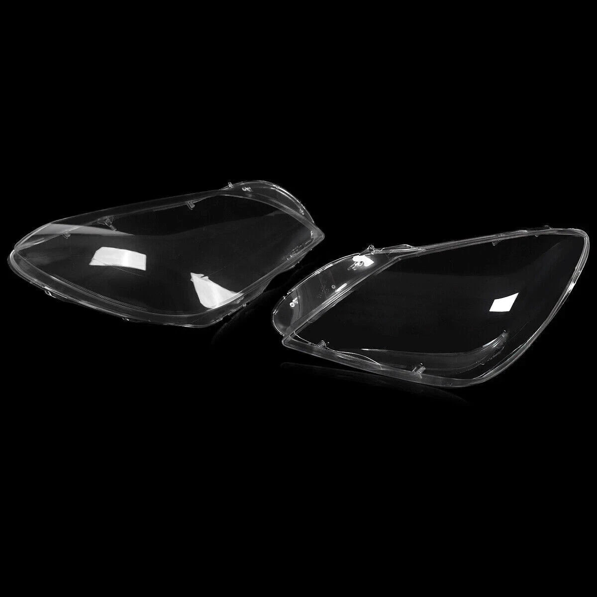 LEFT RIGHT FRONT CLEAR HEADLIGHT LAMP LENS COVER FOR MERCEDES SLK R172 2011-2014