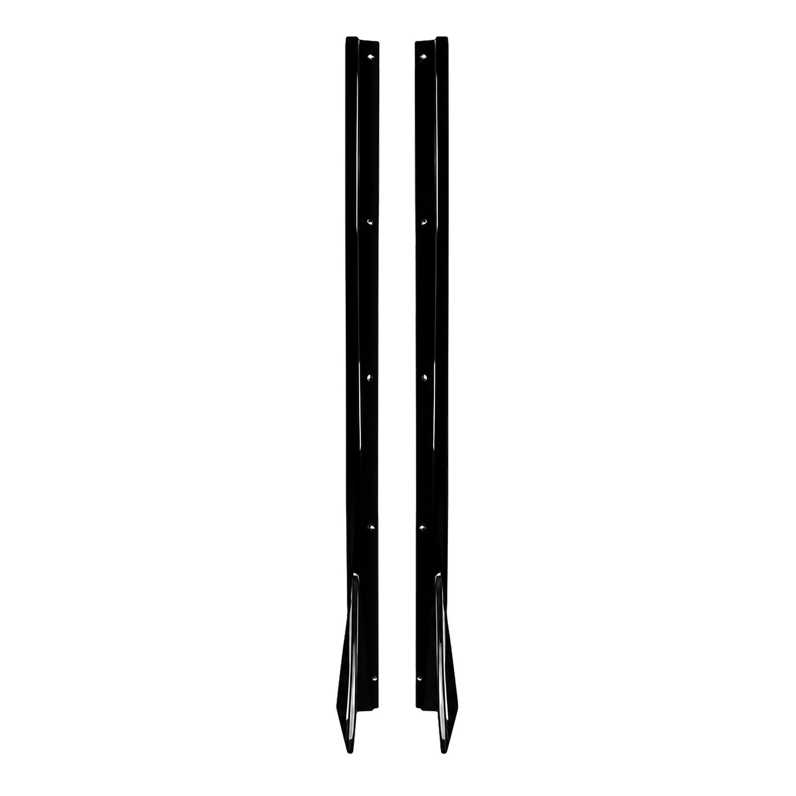 FOR AUDI A7 S7 S LINE C8 SIDE SKIRT SKIRTS EXTENSION BLADE GLOSS BLACK 2017-2025