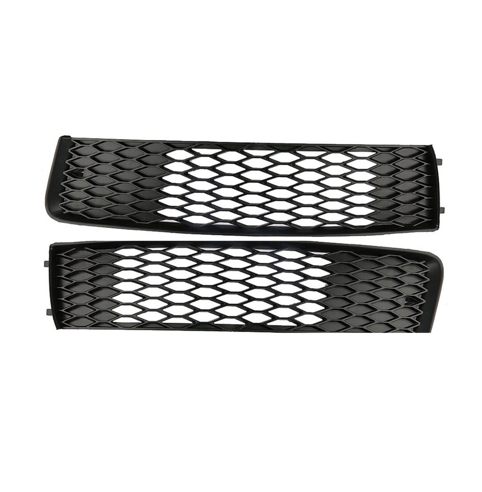 PAIR LEFT+RIGHT FRONT LOWER BUMPER FOG LIGHT GRILLE FOR AUDI Q7 S-LINE 2010-2015