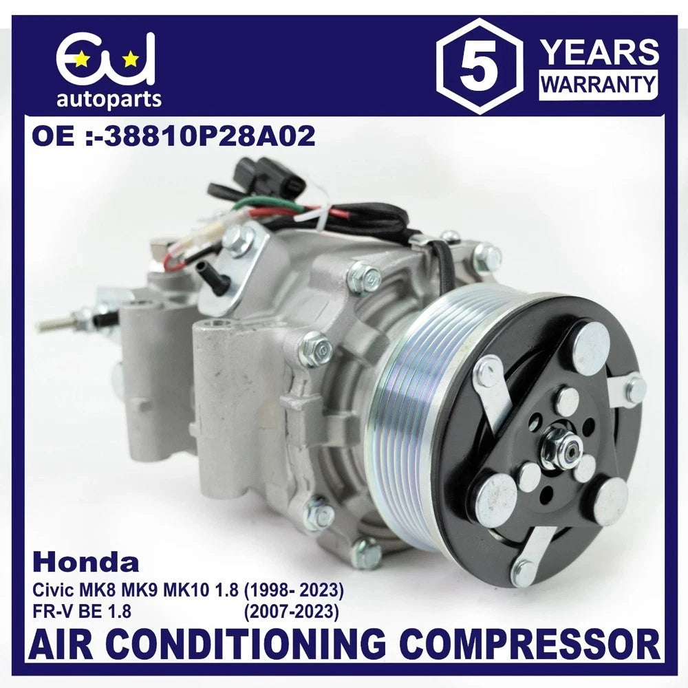 AIR CON AC COMPRESSOR PUMP FOR HONDA CIVIC MK8 MK9 MK10 1.8 TYPE S FR-V 1.8