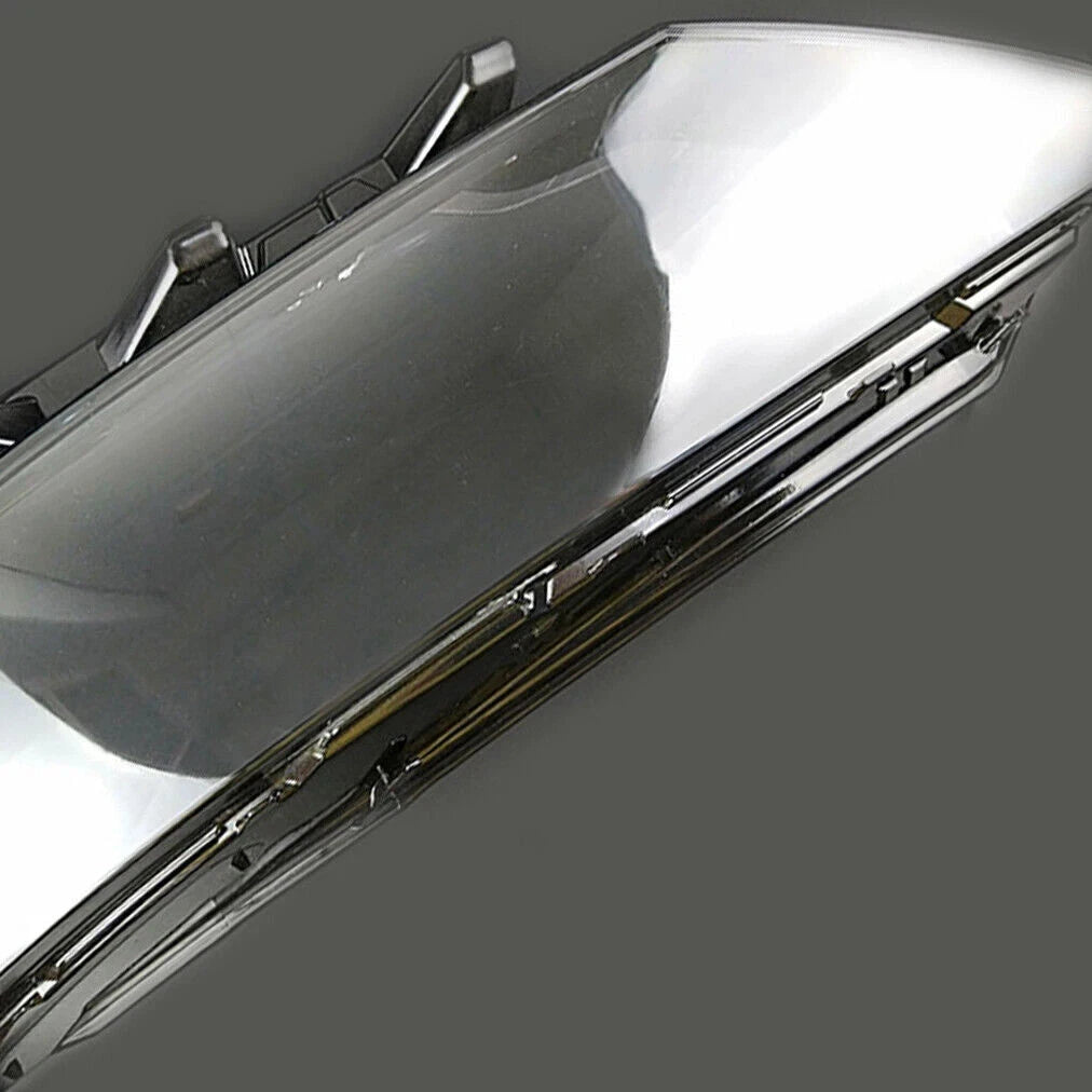 FOR VW PASSAT B8 FRONT LEFT PASSENGER CLEAR HEADLIGHT LENS SHELL LAMPSHADE 16-18