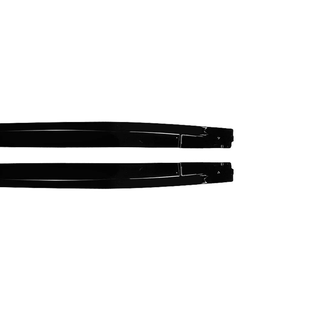FOR AUDI A5 S LINE S5 F5 SPORTBACK SIDE SKIRT EXTENSION LIP GLOSS BLACK 2017-20