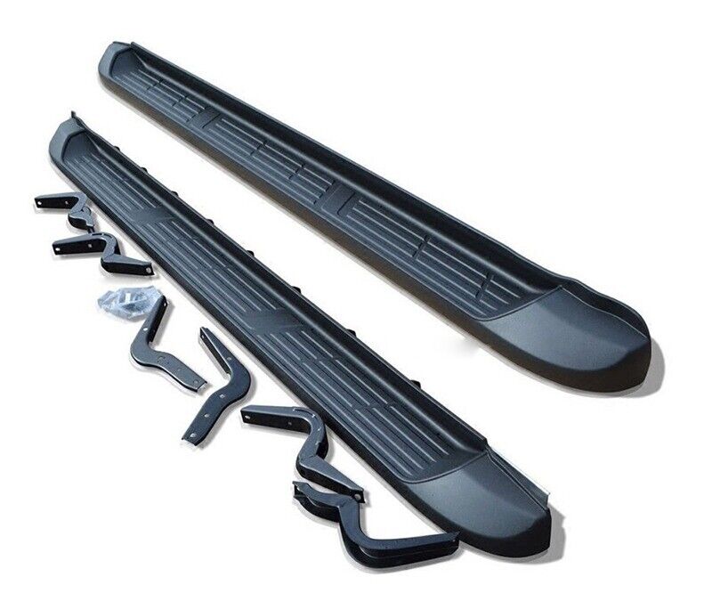 SIDE STEPS RUNNING BOARDS PAIR FOR TOYOTA HILUX MK8 2016 ONWARDS 100% OEM STYLE